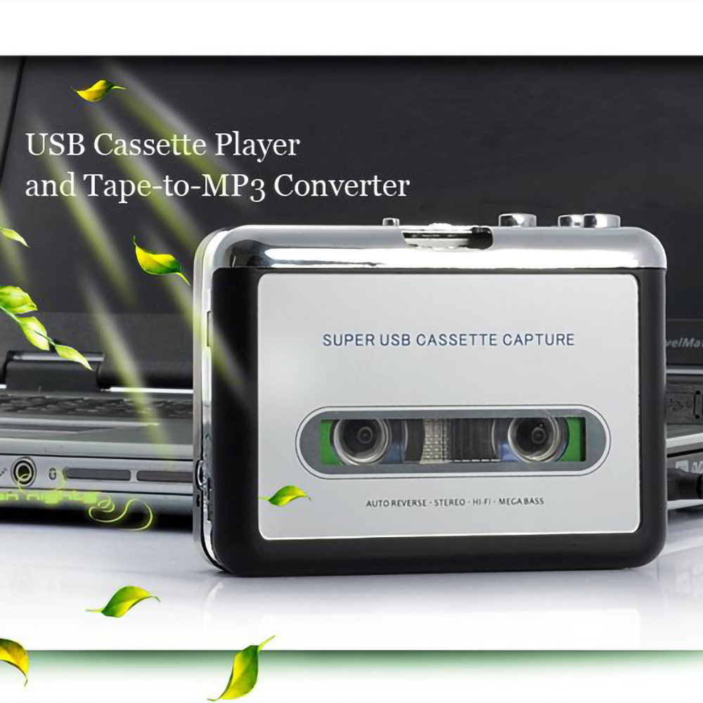 Audio Music Converter To Mp3 - Portable Cassette Player Recorder Tape to
