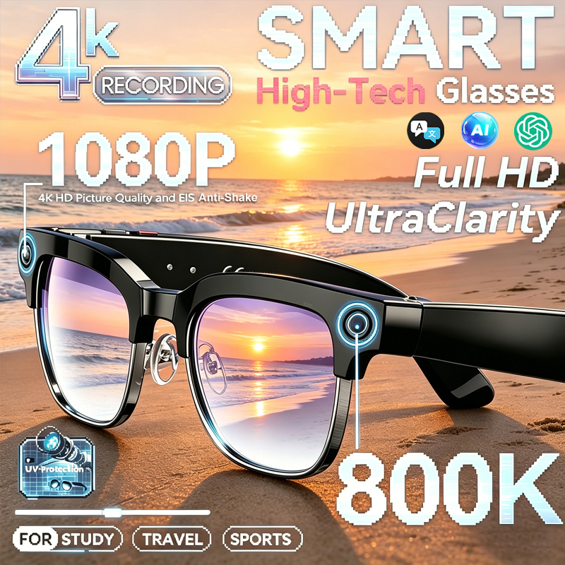 Audio Music To Video Ai Free - Smart Camera Glasses Photo and Audio
