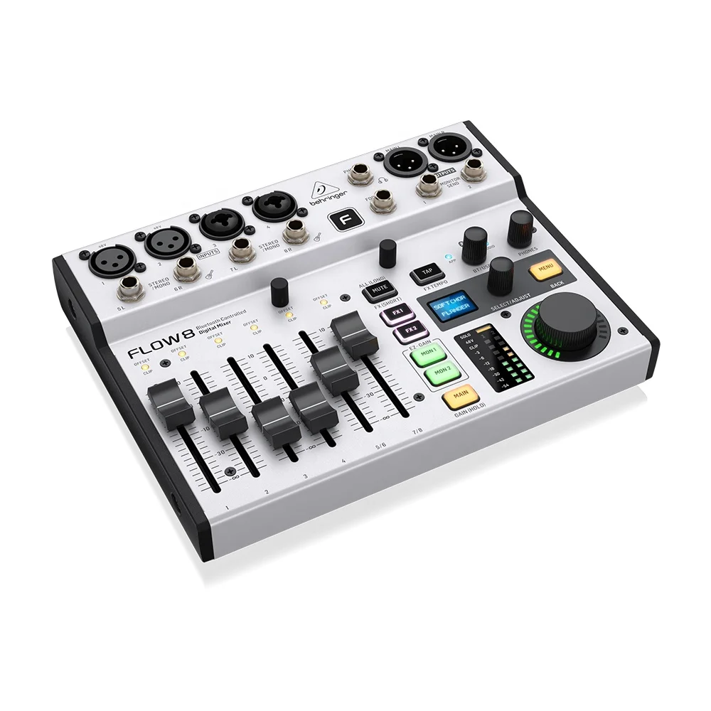 Audio Music Live - Behringer Flow 8 Digital Mixer Music