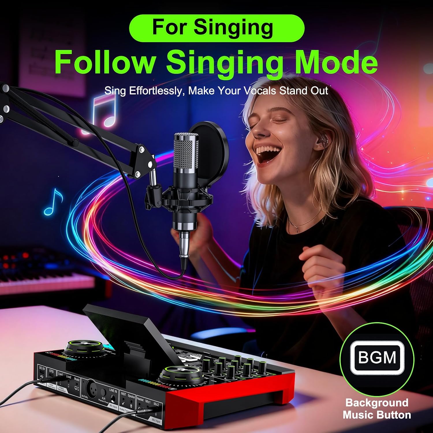 Audio Music Changer - Tenlamp G10 Live Streaming Audio Interface