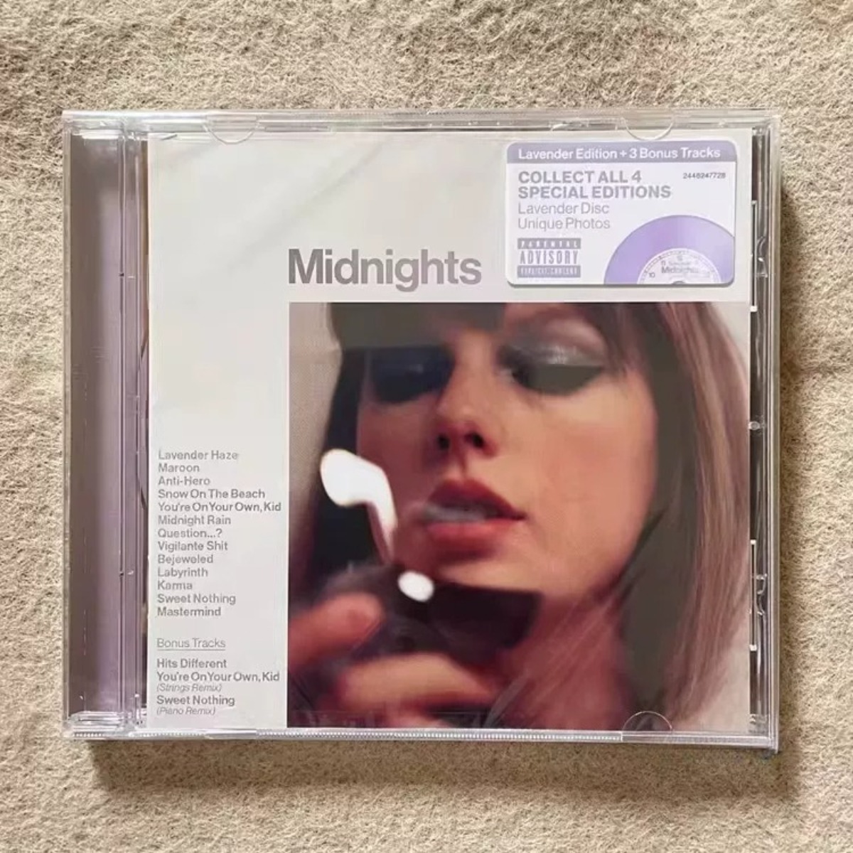 Audio Music Of - Midnights Lavender Special Edition 3 Bonus