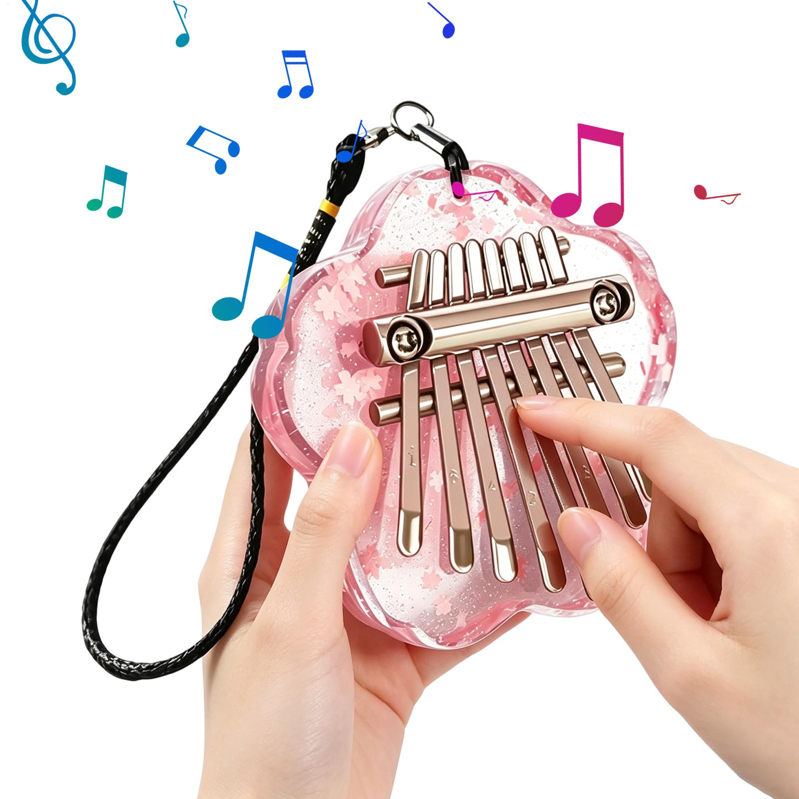 Kalimba Thumb Piano - 8-key Finger Thumb Piano Mini Kalimba