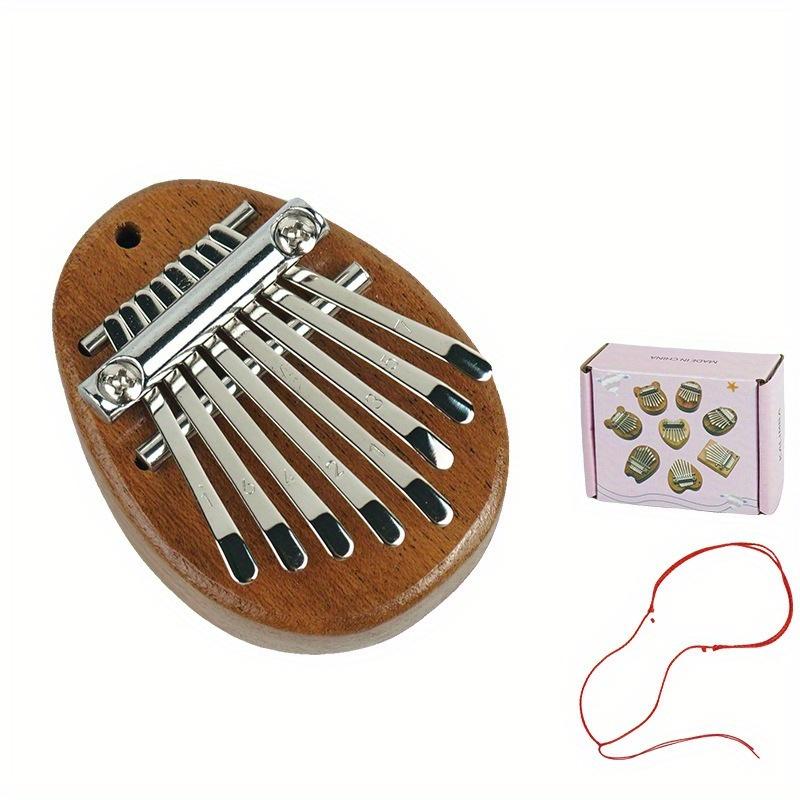 1Pc 8-Key Mini Thumb Piano Por - Kalimba Thumb Piano 评论和价格