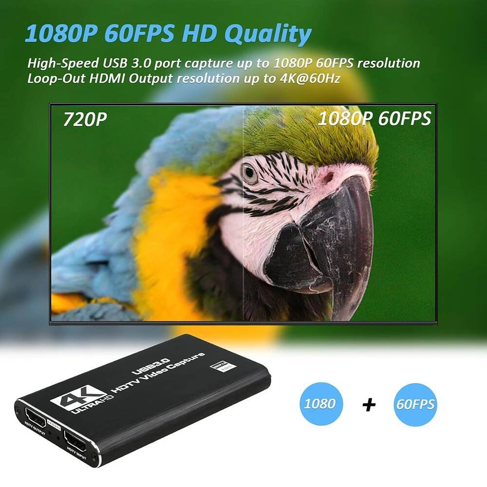 4K HDMI-Compatible to USB 3.0  - Audio Music Live 评论和价格