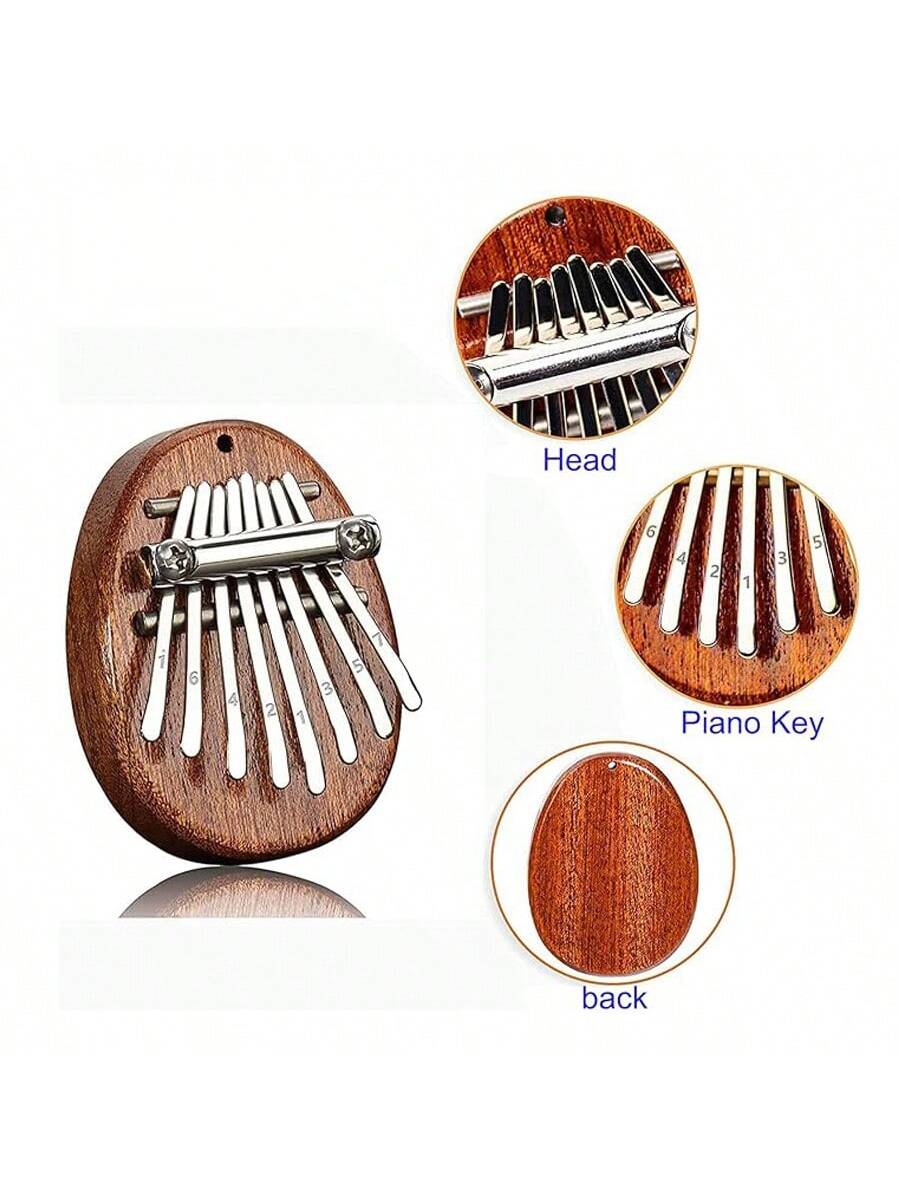 1pc 8 Key Kalimba exquisite Fi - Kalimba Thumb Piano 评论和价格
