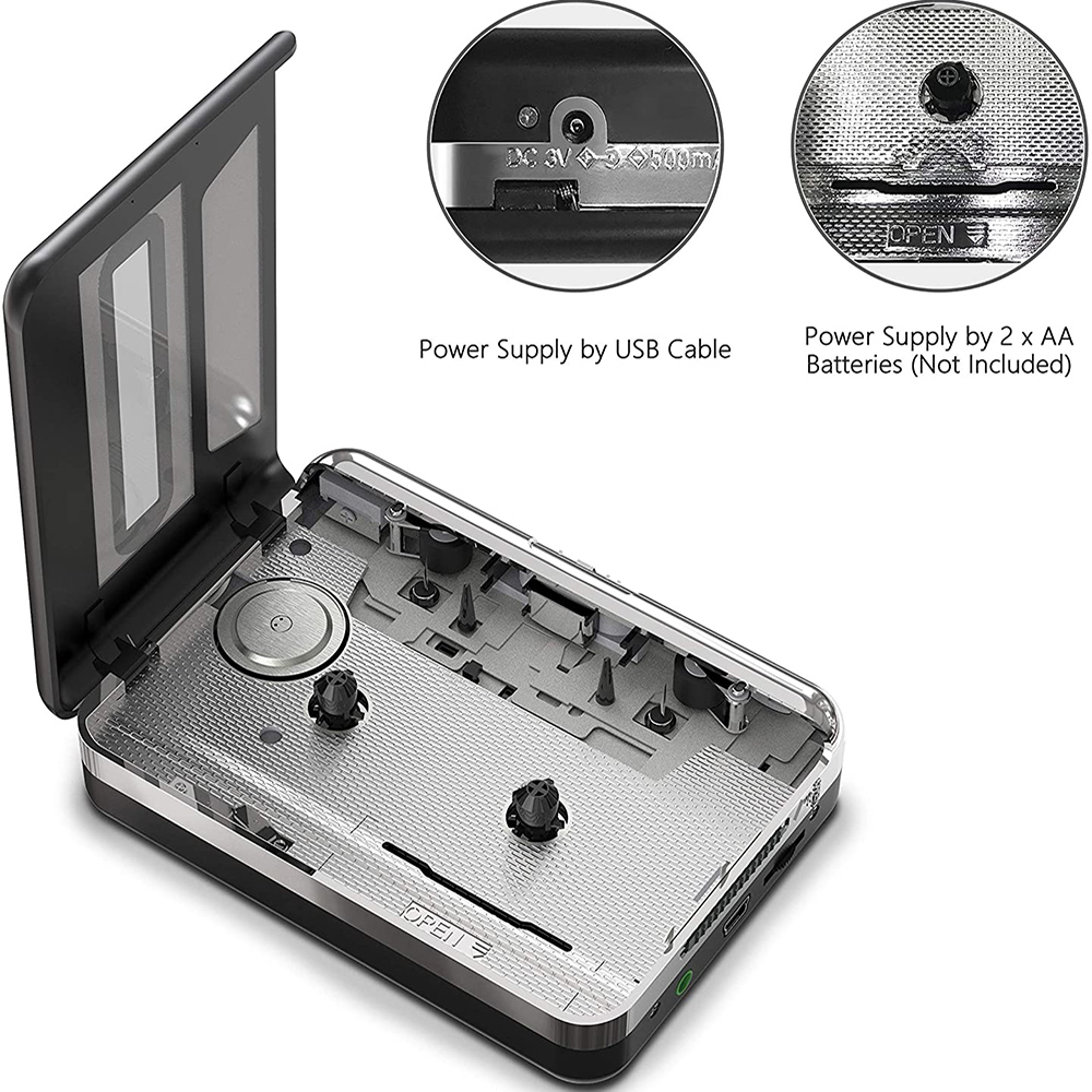 Portable Cassette Player Recor - Audio Music Converter To Mp3 评论和价格