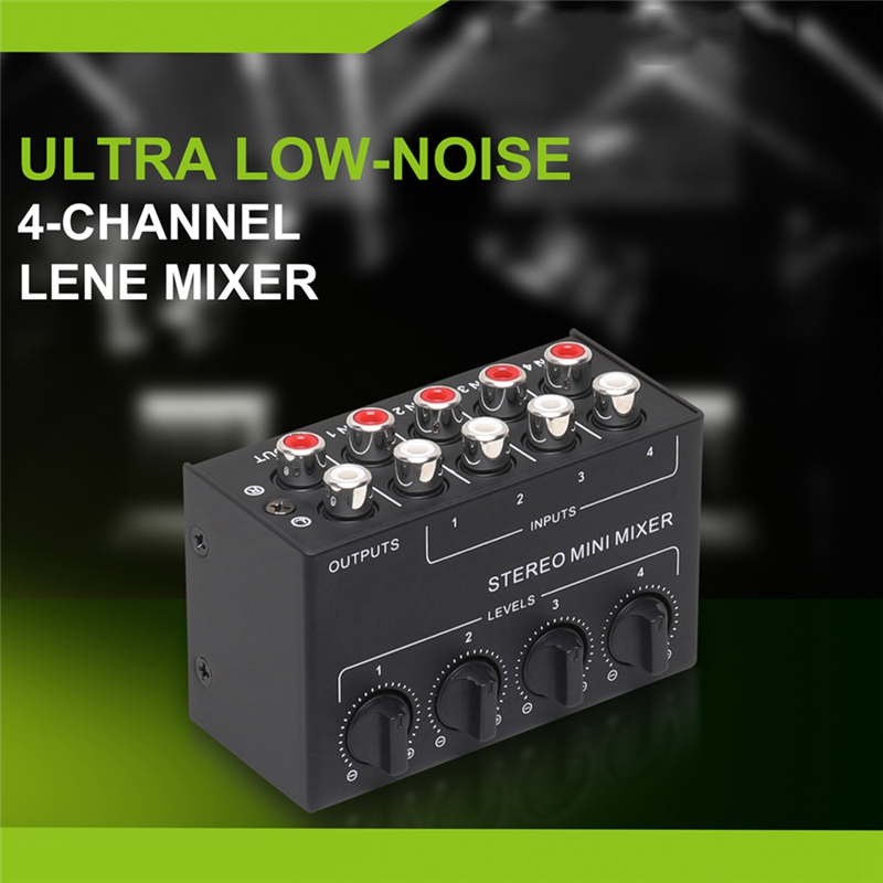 BNVN-CX400 Mini Stereo 4-Chann - Audio Mixer 4 Channel 评论和价格