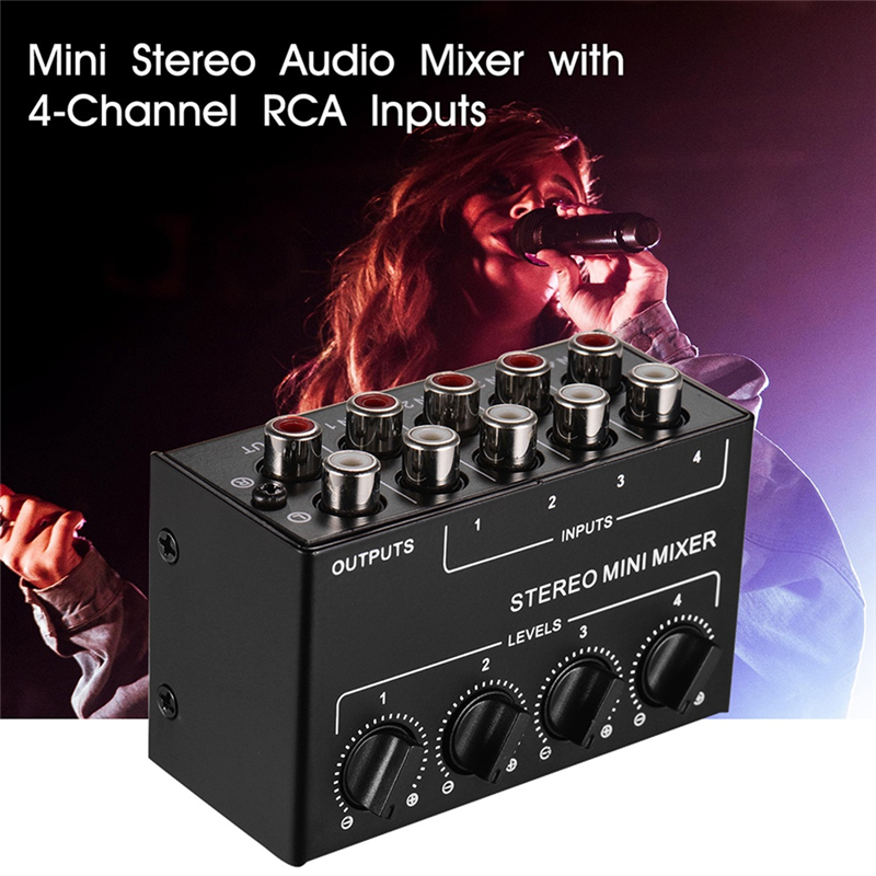 BNVN-CX400 Mini Stereo 4-Chann - Audio Mixer 4 Channel 评论和价格
