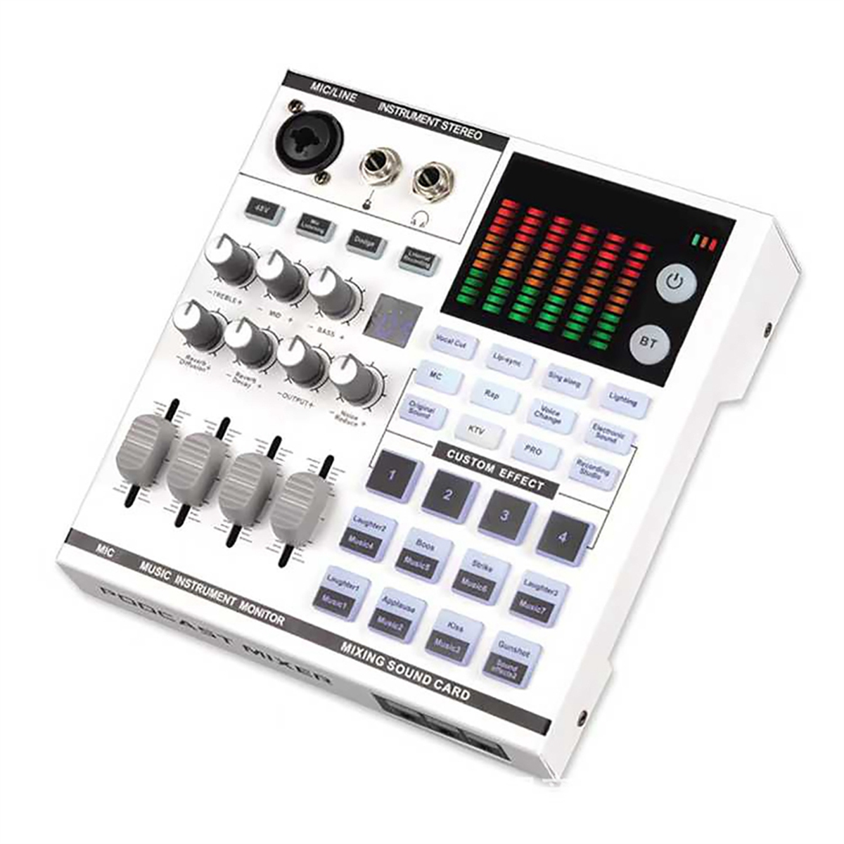 SN800 Live Sound Card Voice Ch - Audio Music Changer 评论和价格