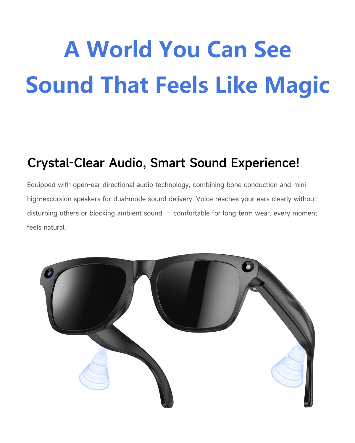 AI Smart Glasses Camera AI Pho - Audio Music Recording 评论和价格