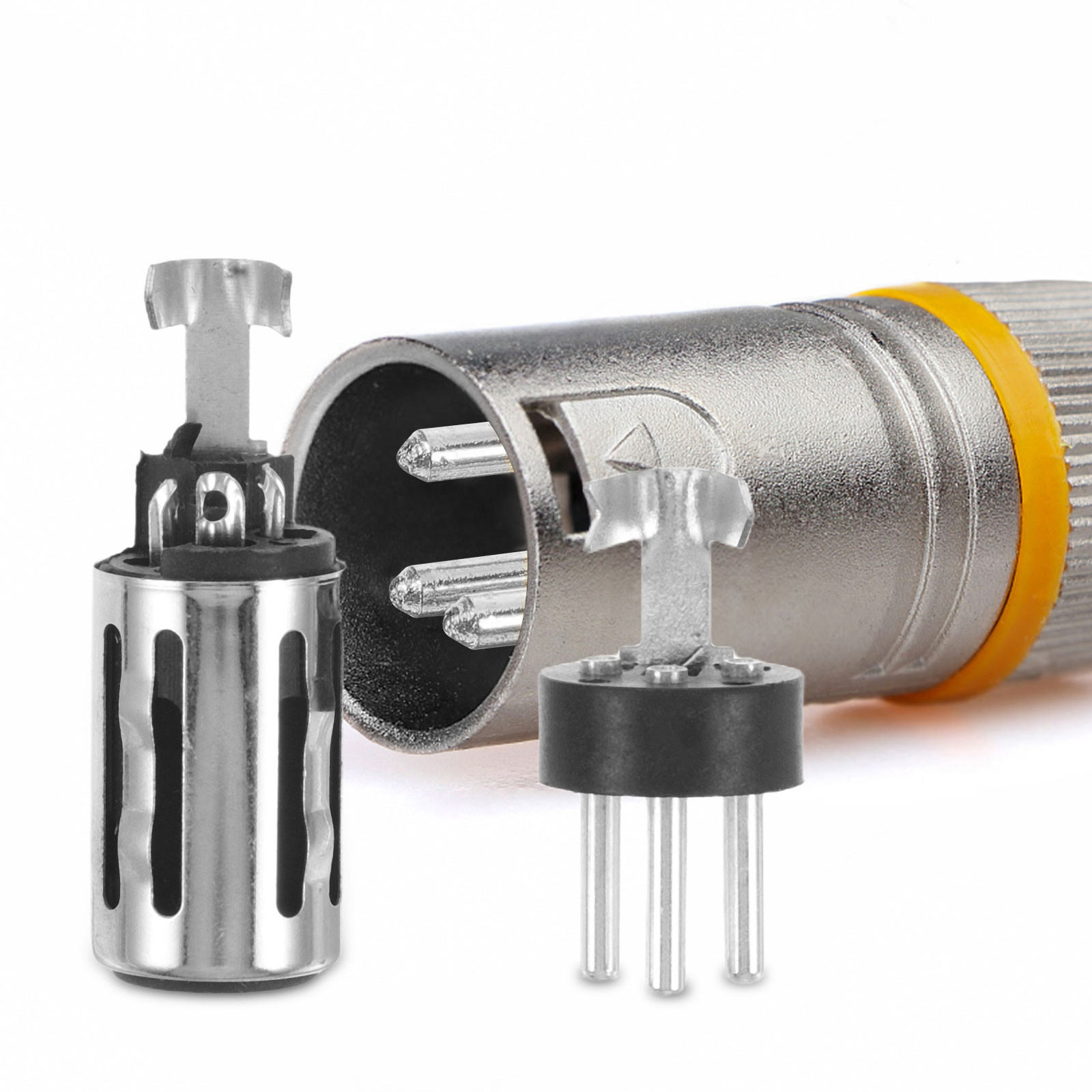 6Pcs Xlr Female to Female Gend - Audio Music Changer 评论和价格