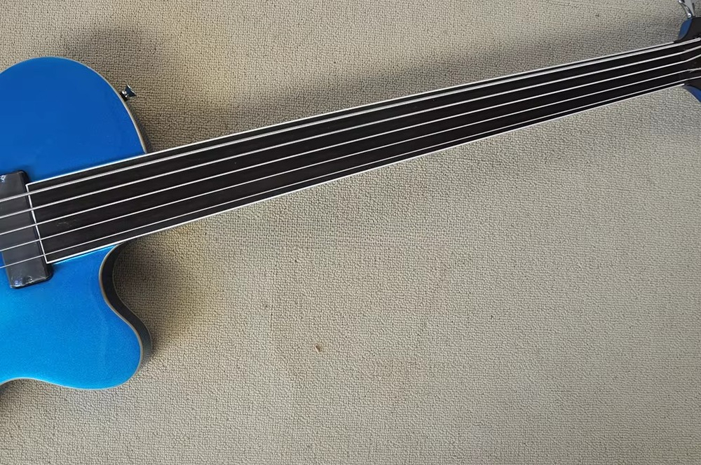 Metal Blue 5 Strings Electric  - Bass Guitar Strings 评论和价格