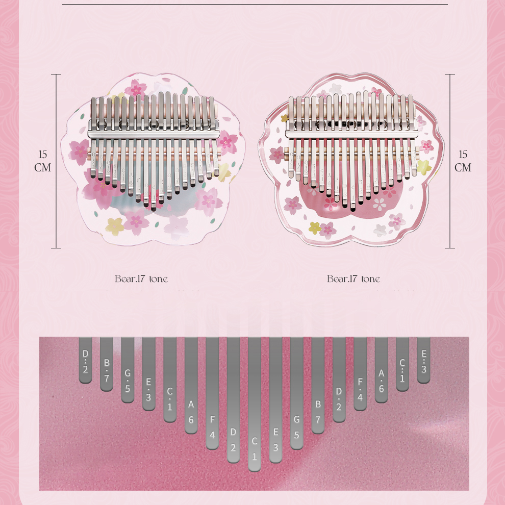 Hluru Kalimba 21 Keys with Cas - Kalimba Thumb Piano 评论和价格