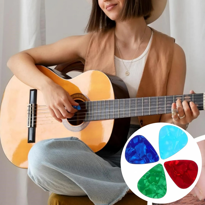 30/50pcs Celluloid Guitar Pick - Electric Guitar Pick Pack 评论和价格