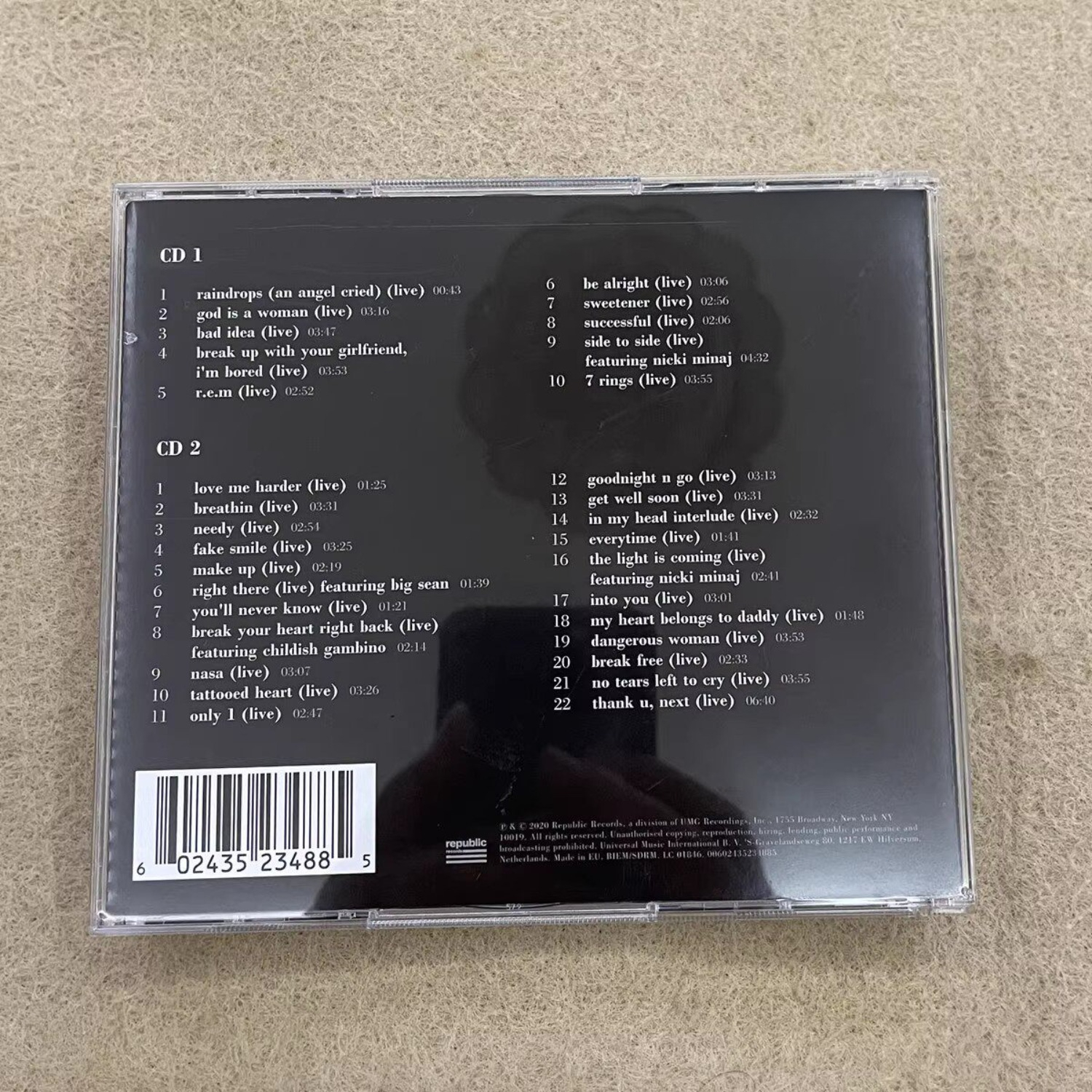 Rare Sealed Ariana Grande K By - Audio Music Live 评论和价格