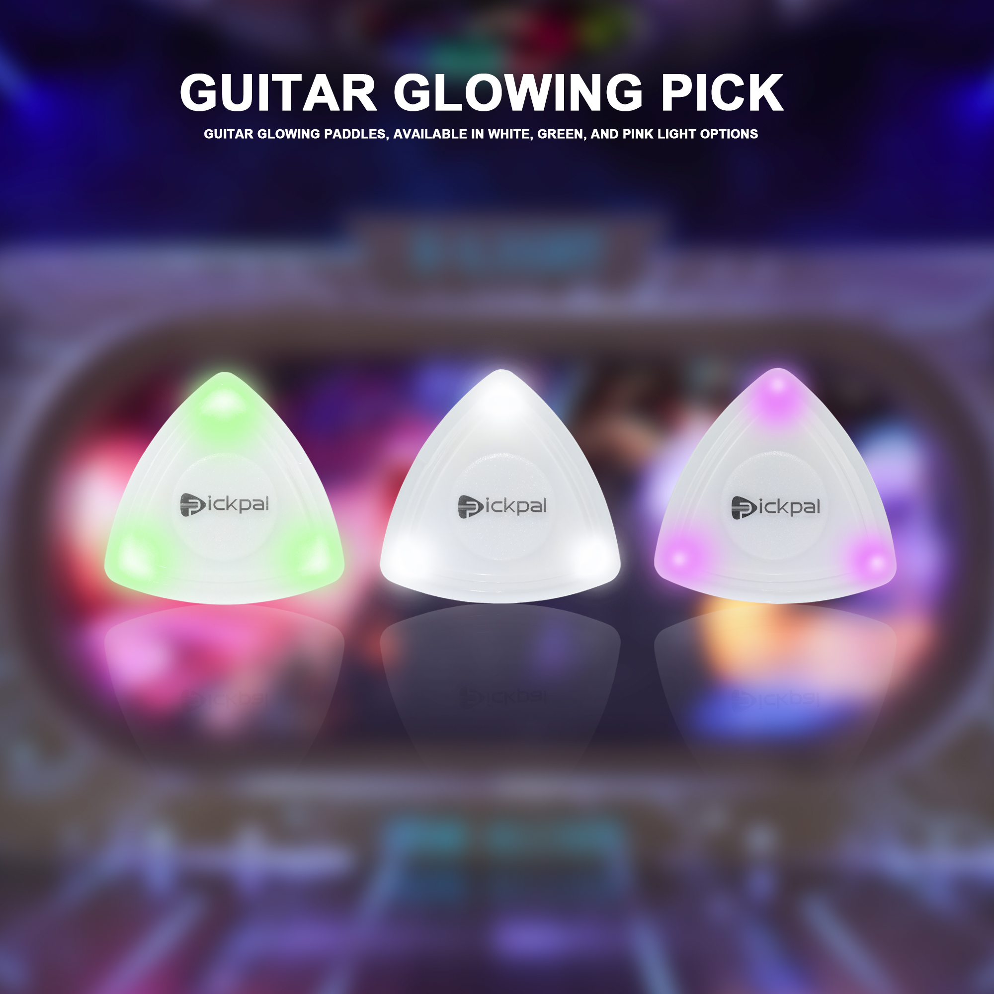 Guitar Touch Luminous Pick LED - Electric Guitar Pick Pack 评论和价格