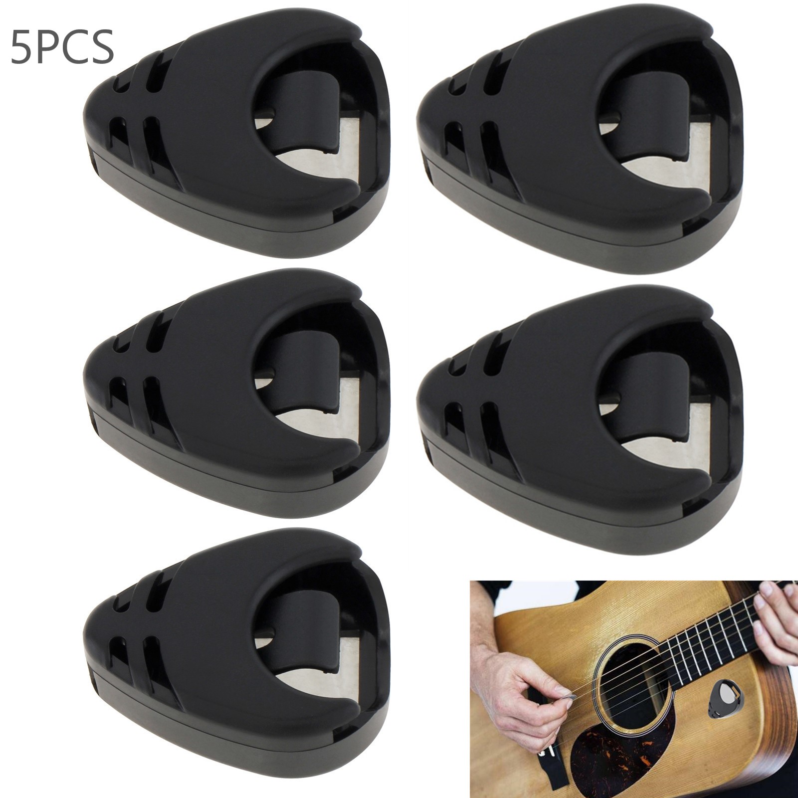 5pcs Guitar Picks Holder Plast - Electric Guitar Pick Pack 评论和价格