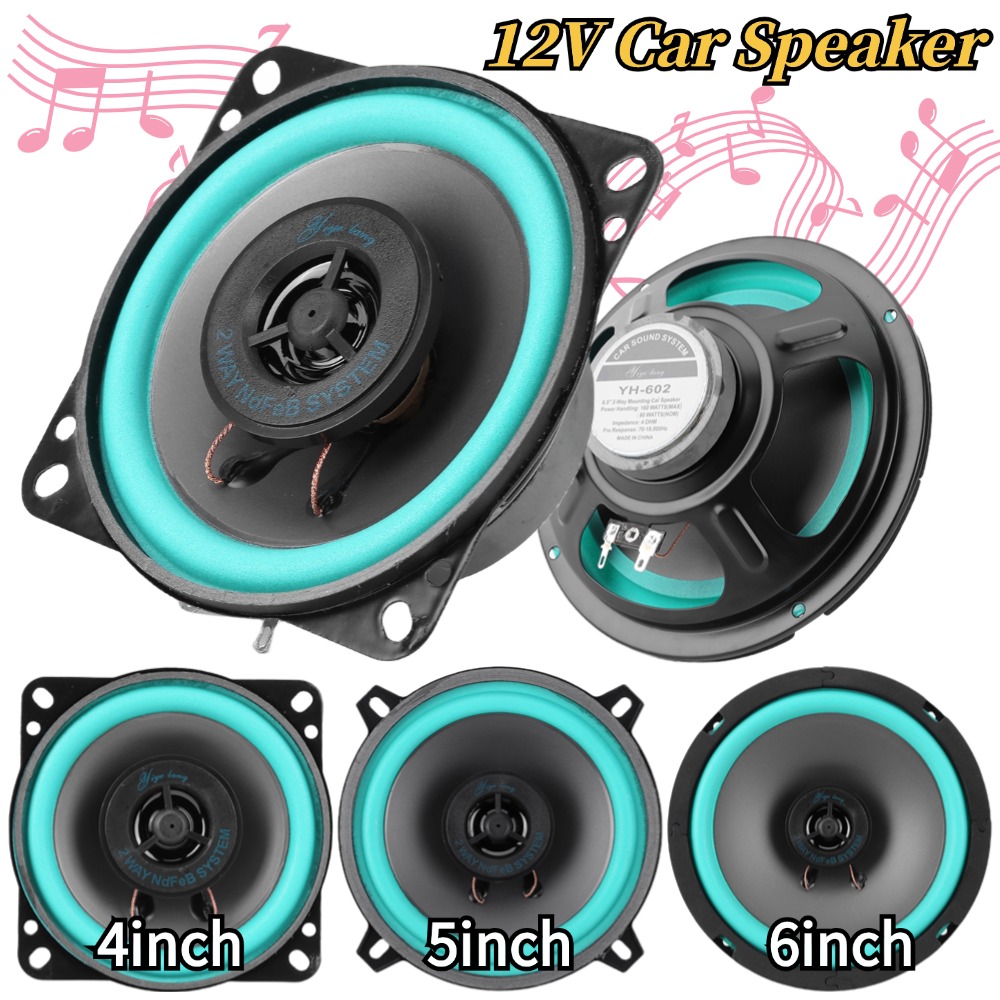 4/5/6.5 Inch Car Speakers Coax - Audio Universal Music 评论和价格