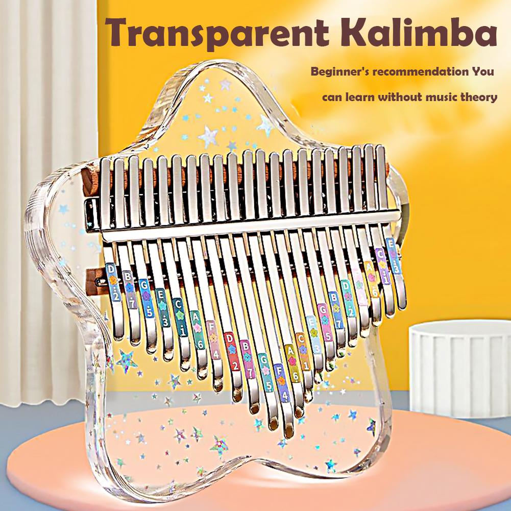 21/17 Keys Portable Finger Pia - Kalimba Thumb Piano 评论和价格
