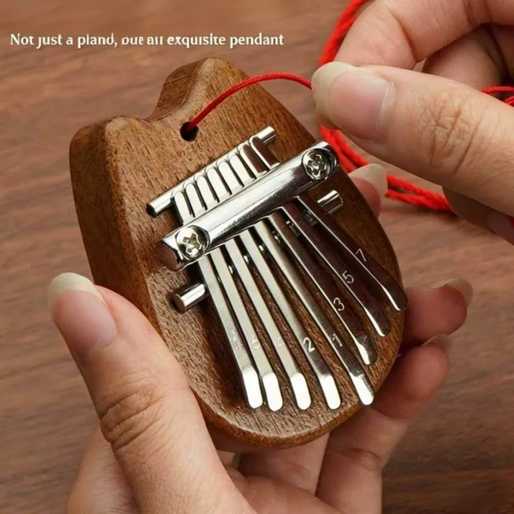 Solid wood 8-tone mini thumb p - Kalimba Thumb Piano 评论和价格