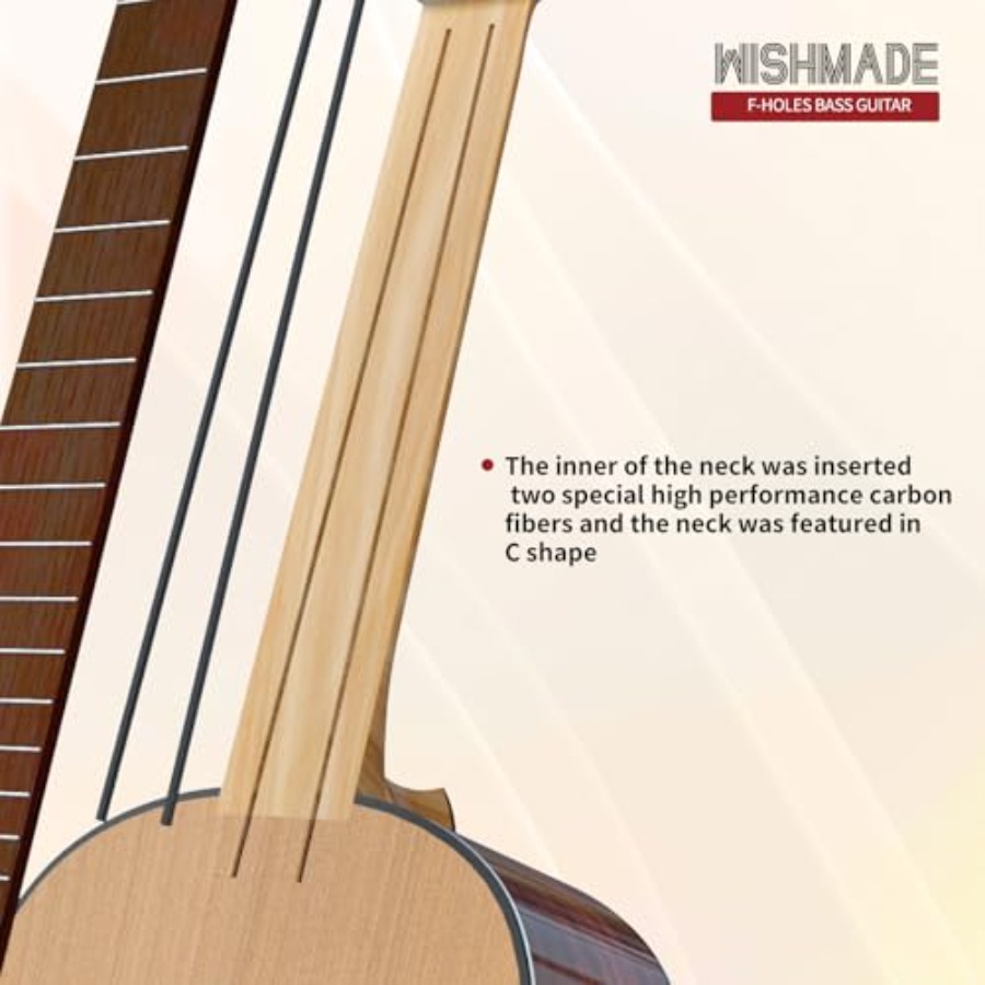 5-String Acoustic Electric Bas - Bass Guitar Strings 评论和价格