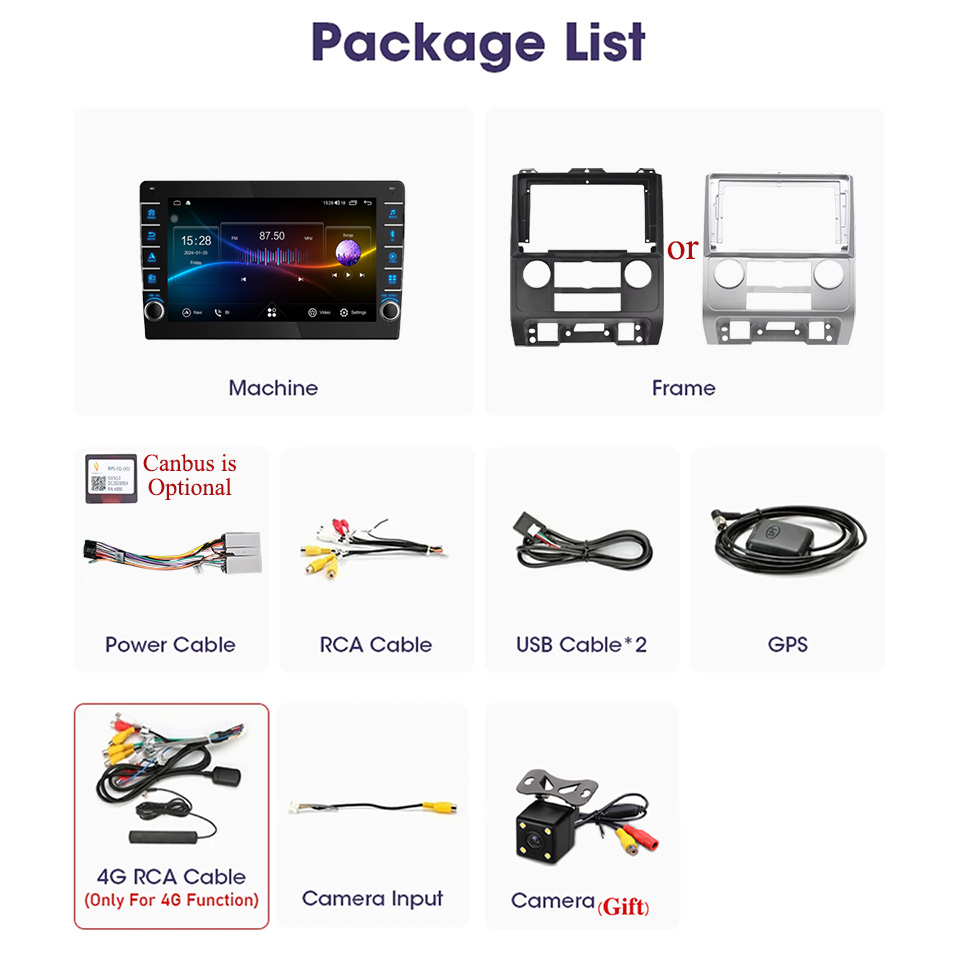 8G Ram 128GB Car Auto Radio Vi - Audio Music To Text 评论和价格