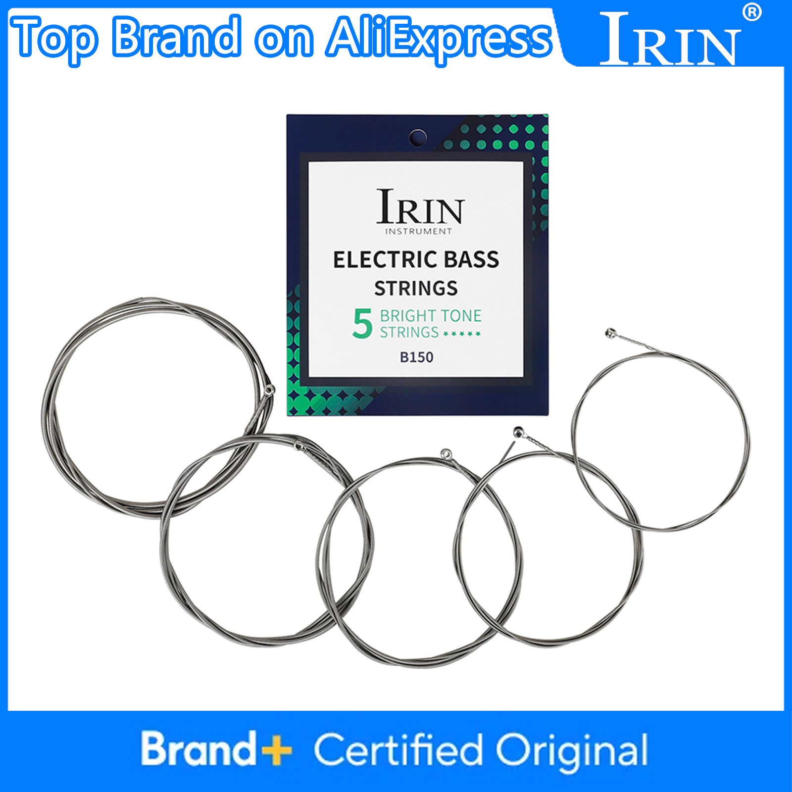IRIN 5 Strings Bass Guitar Str - Bass Guitar Strings 评论和价格