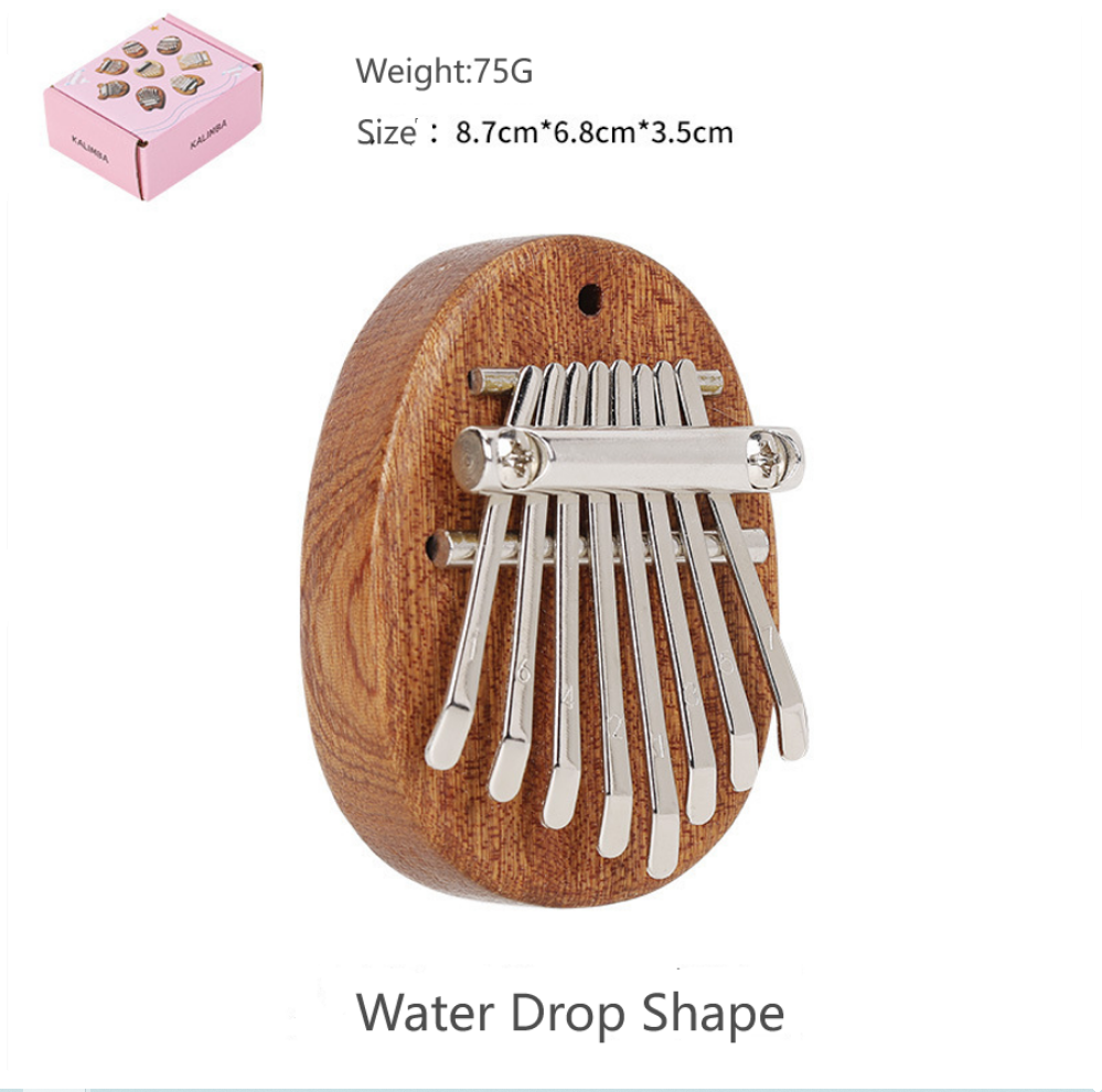 8 Keys Mini Kalimba Wooden Thu - Kalimba Thumb Piano 评论和价格