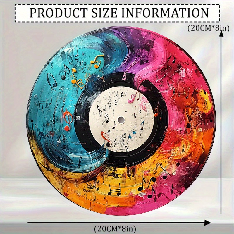 12-Inch Vibrant Vinyl Record A - Audio Music Recording 评论和价格