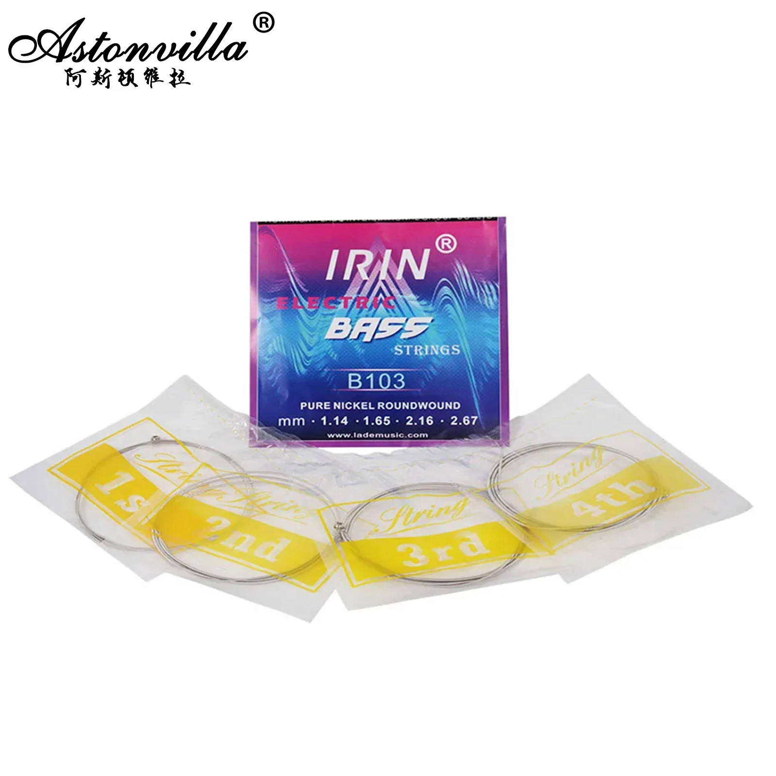 Electric Bass String Nickel Al - Bass Guitar Strings 评论和价格