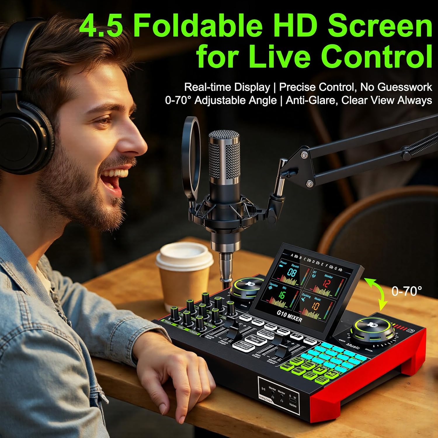 Tenlamp G10 Live Streaming Aud - Audio Music Changer 评论和价格