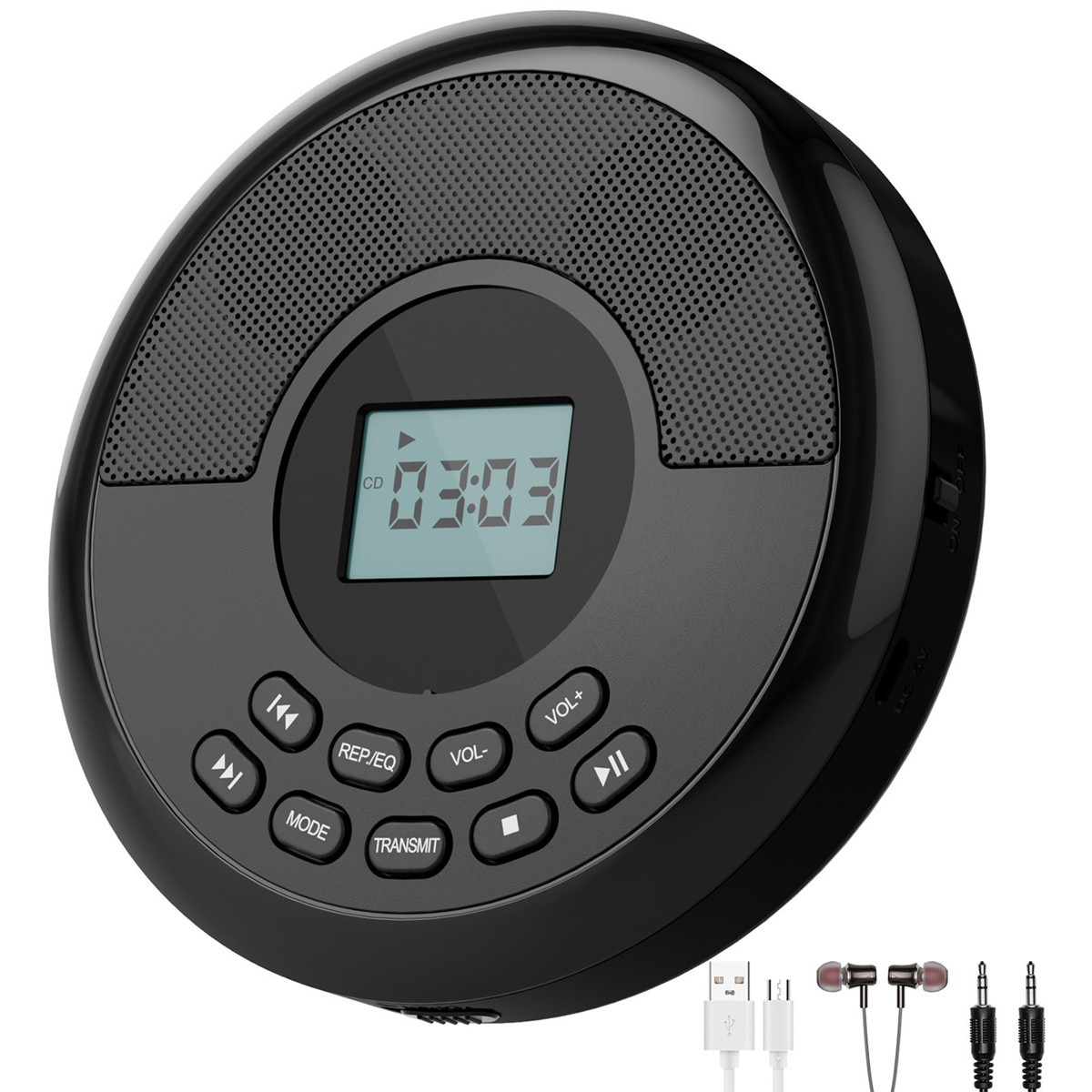 Portable CD Disc Machine MP3 U - Audio Music Mp3 Song 评论和价格