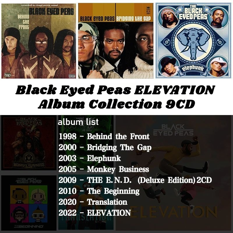 Black Eyed Peas Complete 9CD M - Audio Music Of 评论和价格