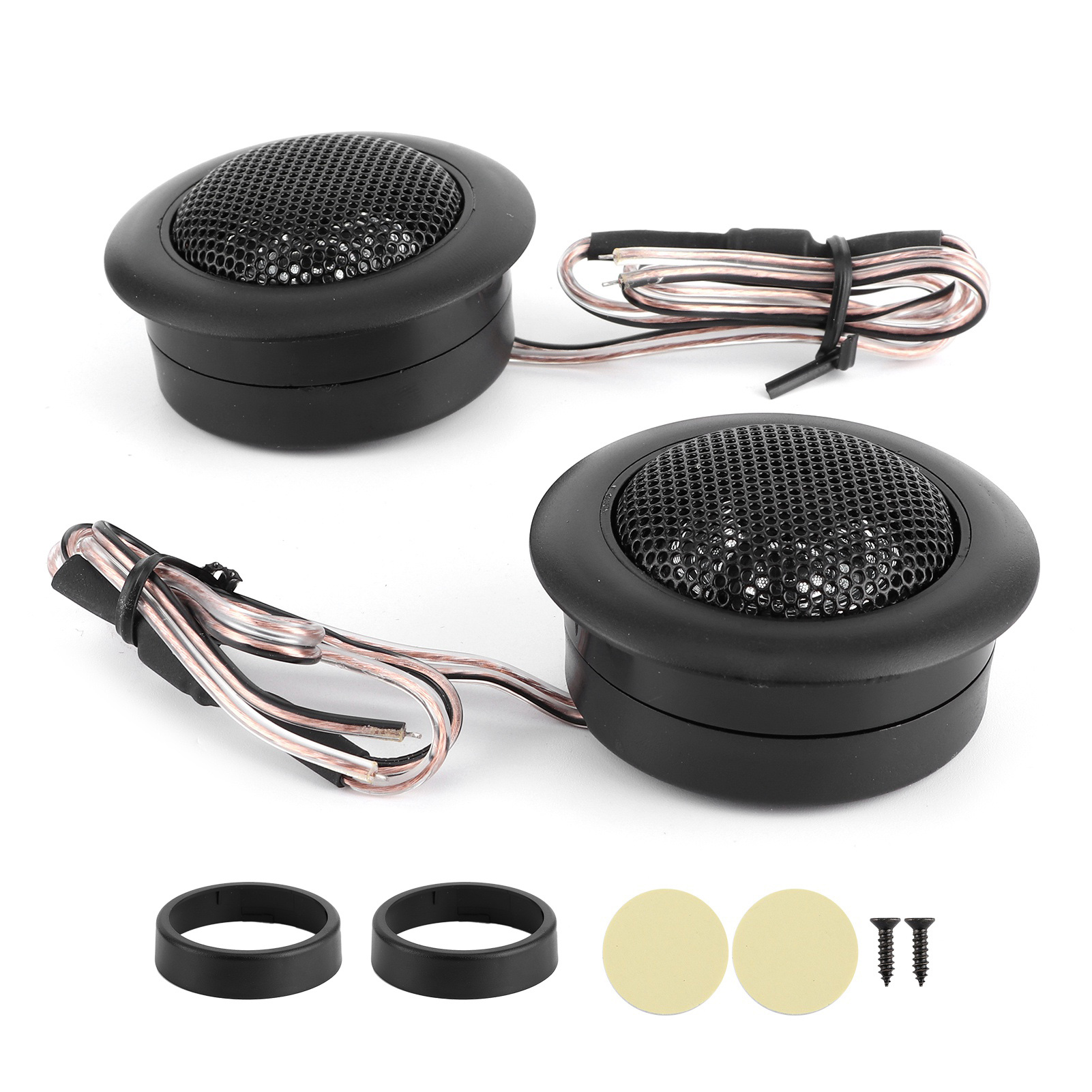 2Pcs Car Speakers Tweeter 120W - Audio Universal Music 评论和价格