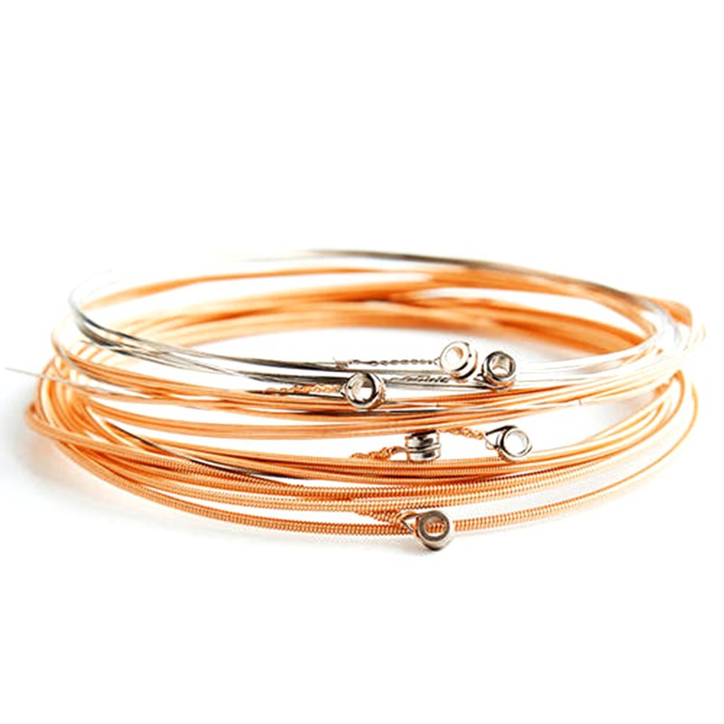 Acoustic Guitar Strings 6Pcs S - Bass Guitar Strings 评论和价格