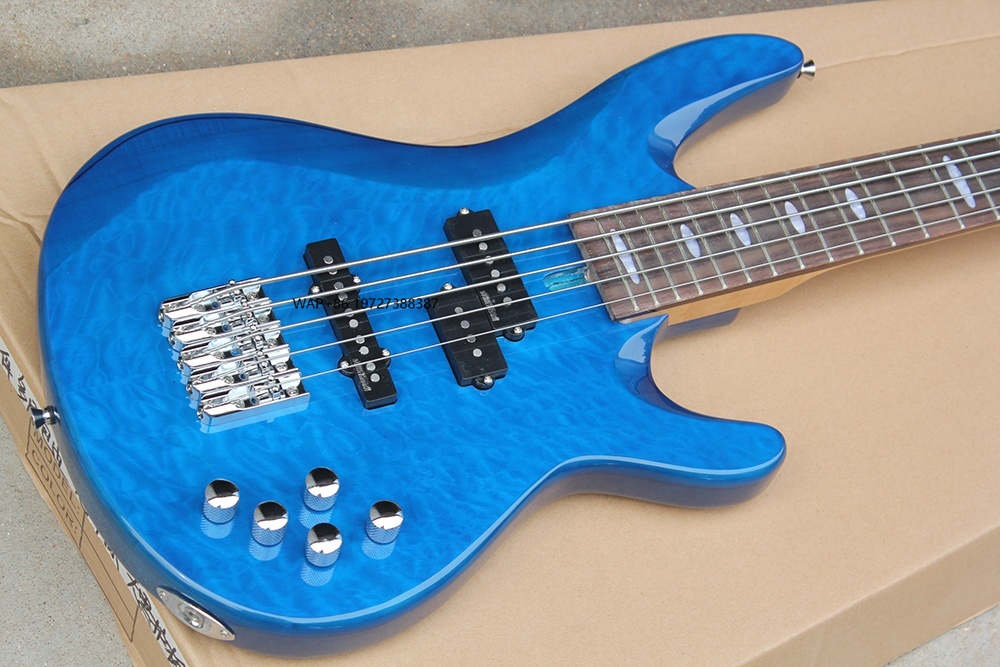 5 Strings Electric Bass Guitar - Bass Guitar Strings 评论和价格