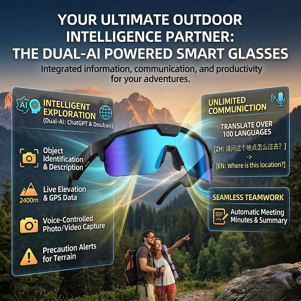 2026 New AI Smart Sports Glass - Audio Music To Video Ai Free 评论和价格