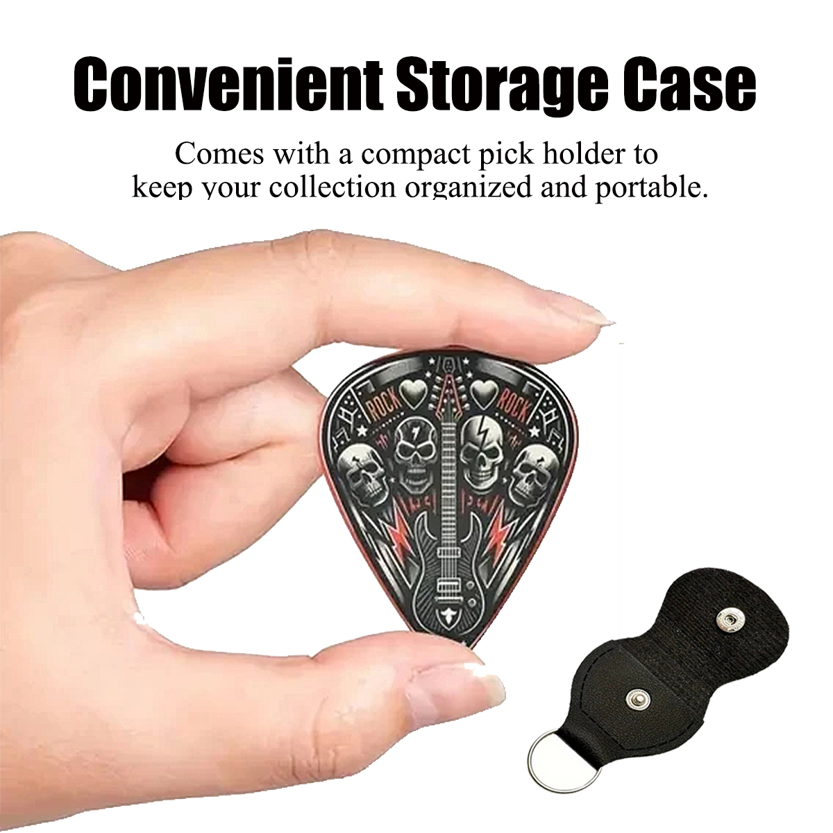 6 PCS ABS Guitar Picks Set wit - Electric Guitar Pick Pack 评论和价格