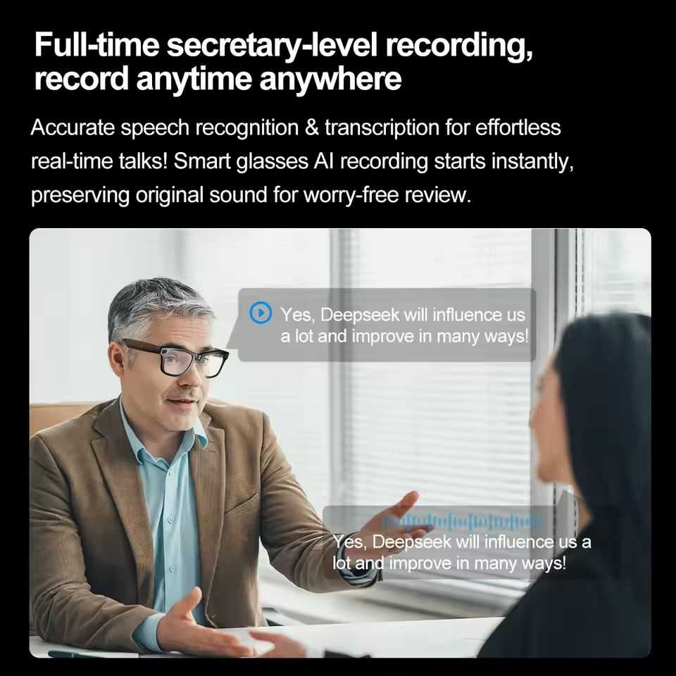 2026 New AI Smart Glasses with - Audio Music To Video Ai Free 评论和价格