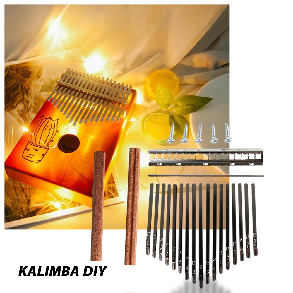 DIY 17 Tone Kalimba Keys Tines - Kalimba Thumb Piano 评论和价格