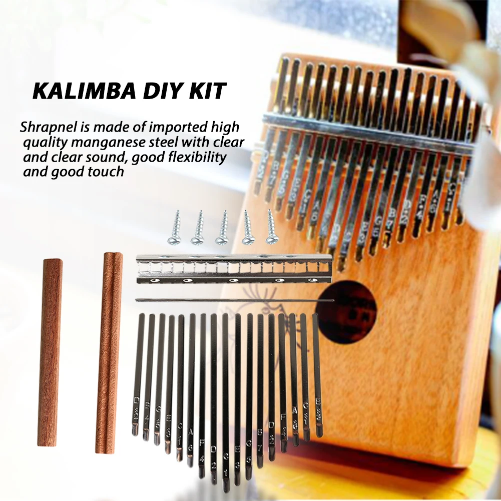 DIY 17 Tone Kalimba Keys Tines - Kalimba Thumb Piano 评论和价格