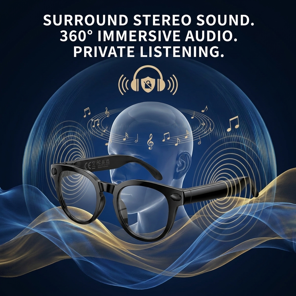 2026 New AI Smart Glasses with - Audio Music To Video Ai Free 评论和价格