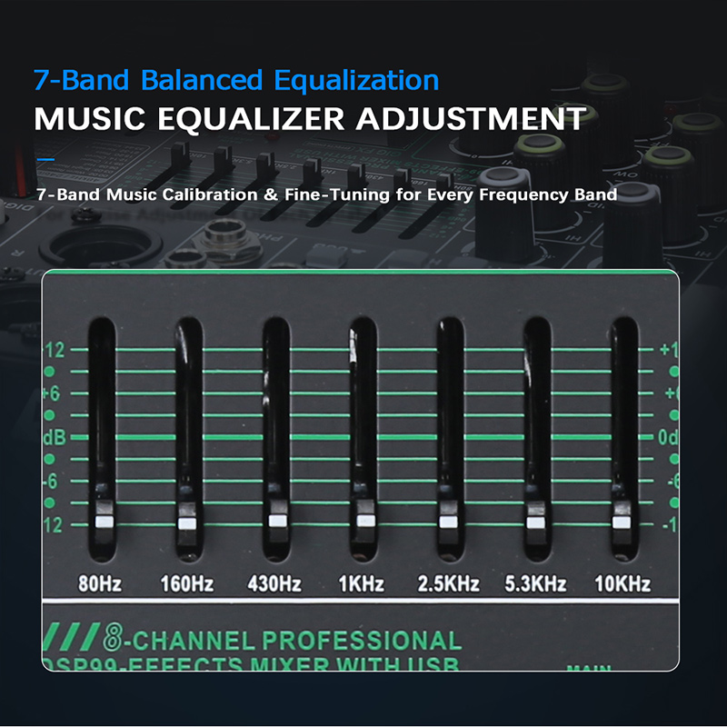 6 Channel Mixing Console 48V 9 - Audio Mixer 4 Channel 评论和价格