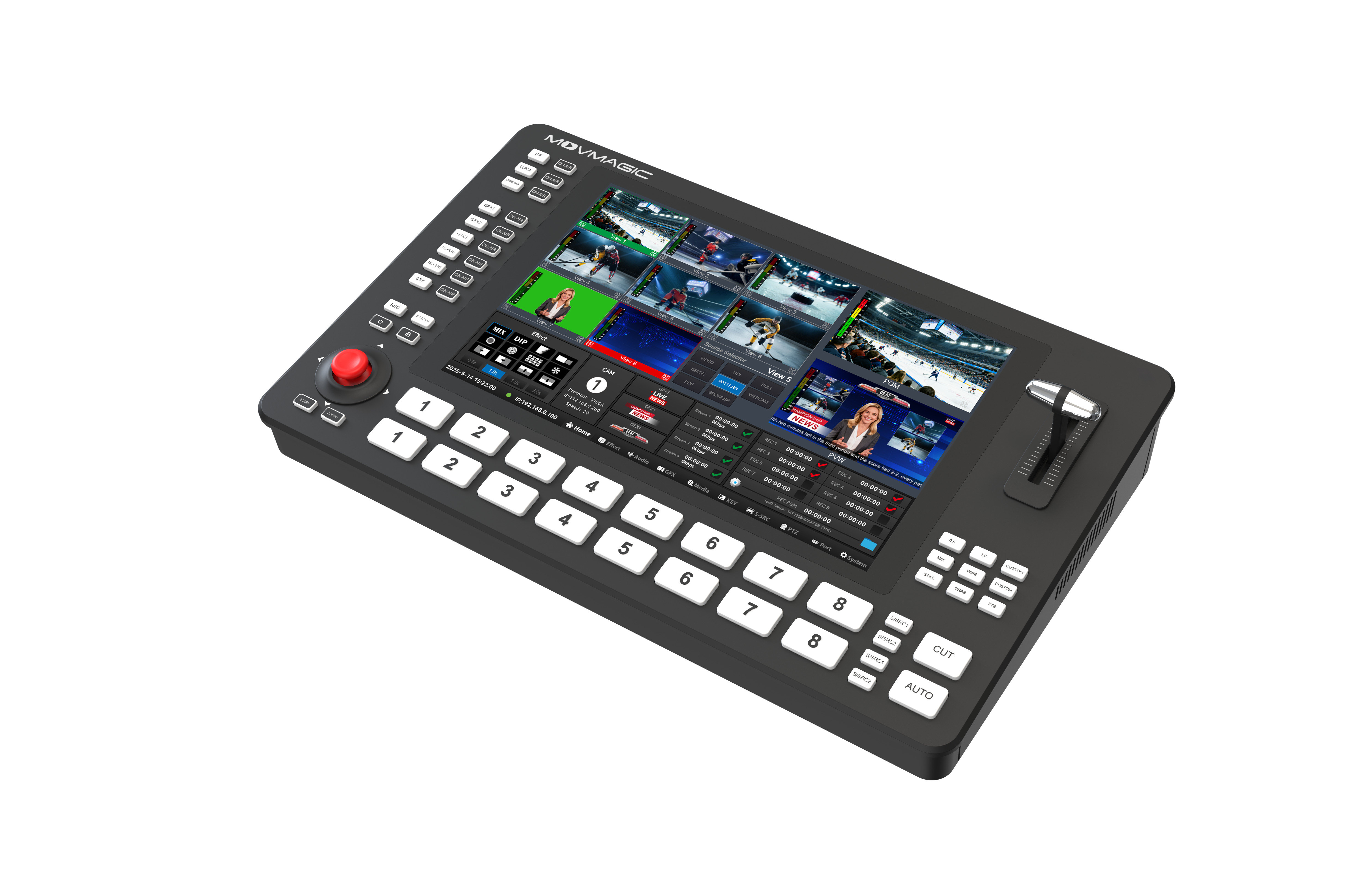 MOVMAGIC M8 4K  Professional 8 - Audio Mixer 4 Channel 评论和价格