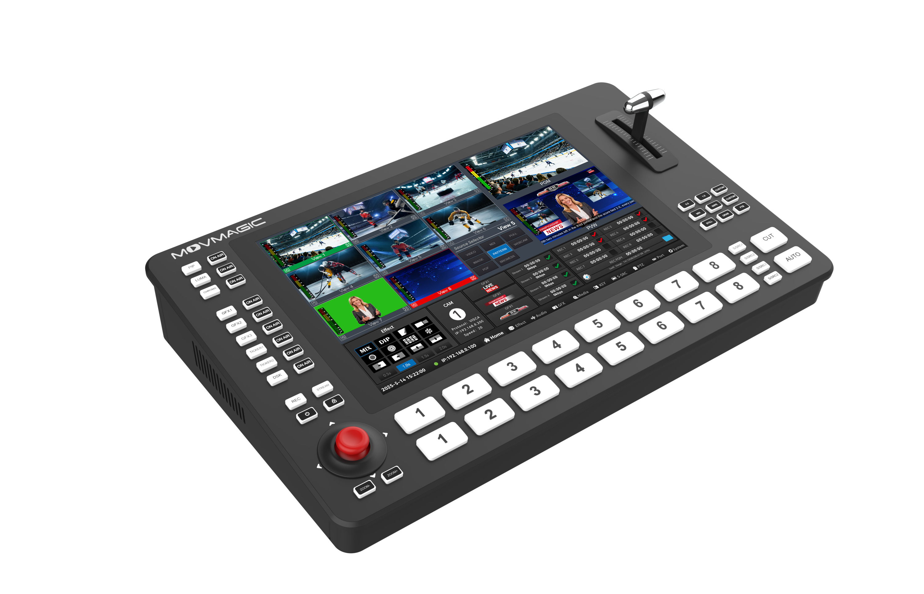 MOVMAGIC M8 4K  Professional 8 - Audio Mixer 4 Channel 评论和价格