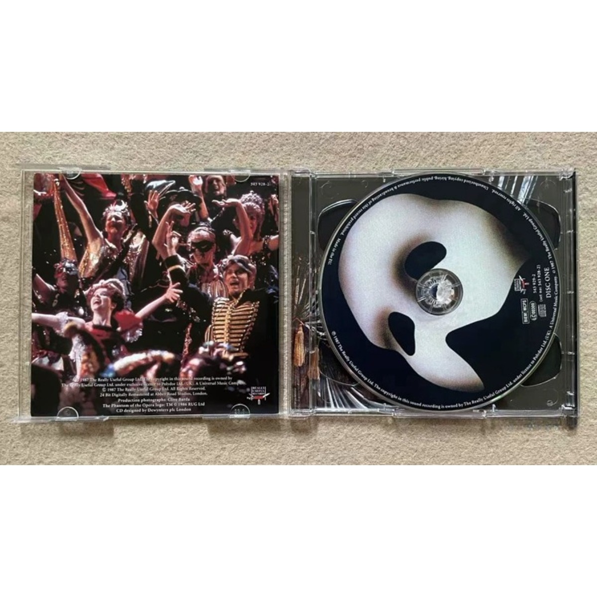 Broadway Musical The Phantom o - Audio Music Recording 评论和价格
