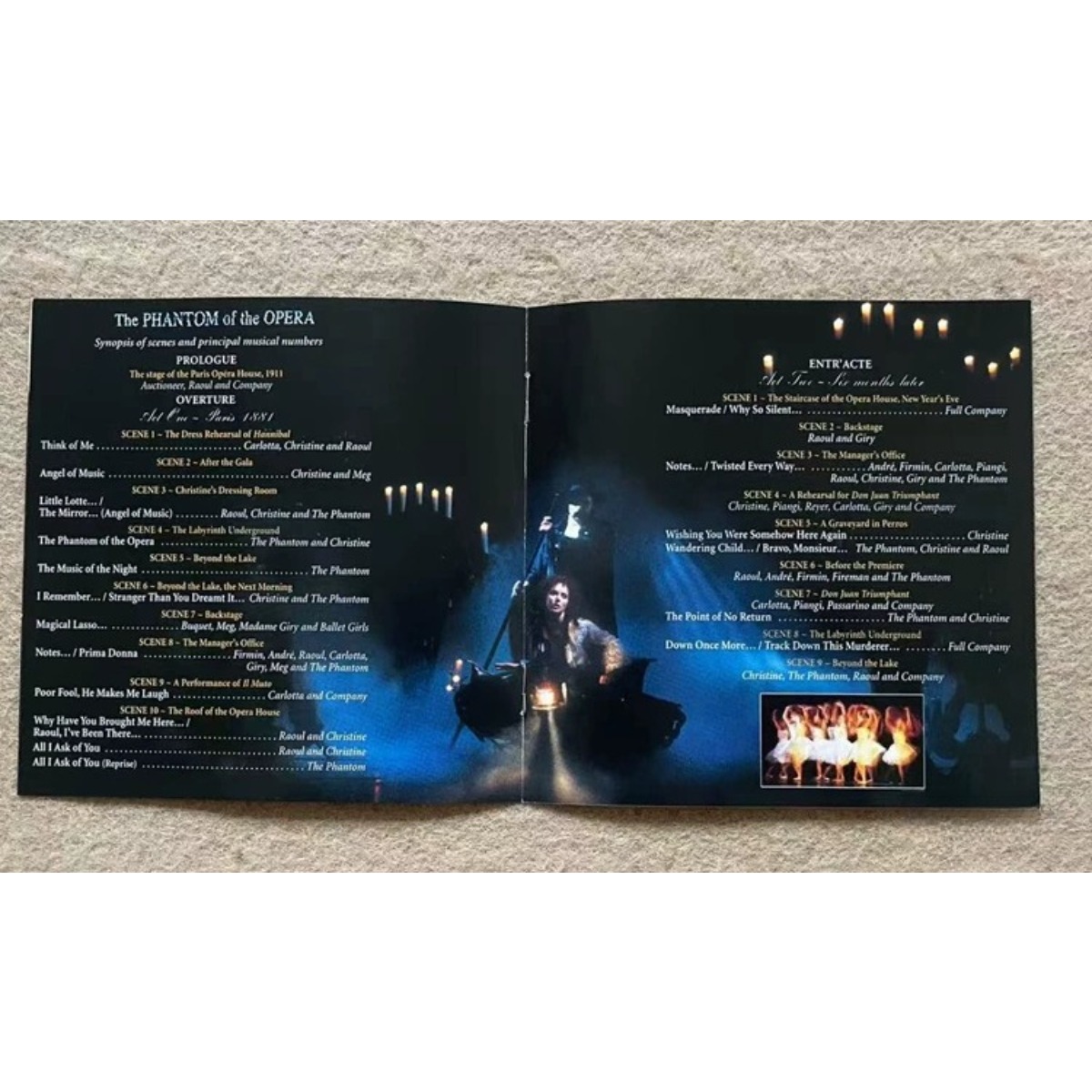 Broadway Musical The Phantom o - Audio Music Recording 评论和价格