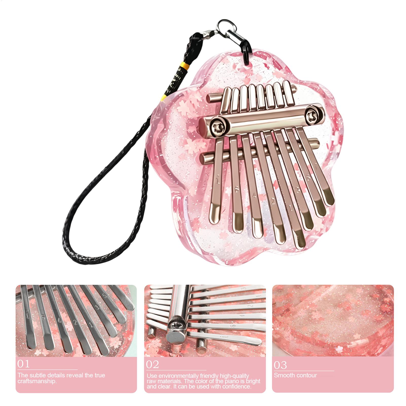 8-key Finger Thumb Piano Mini  - Kalimba Thumb Piano 评论和价格