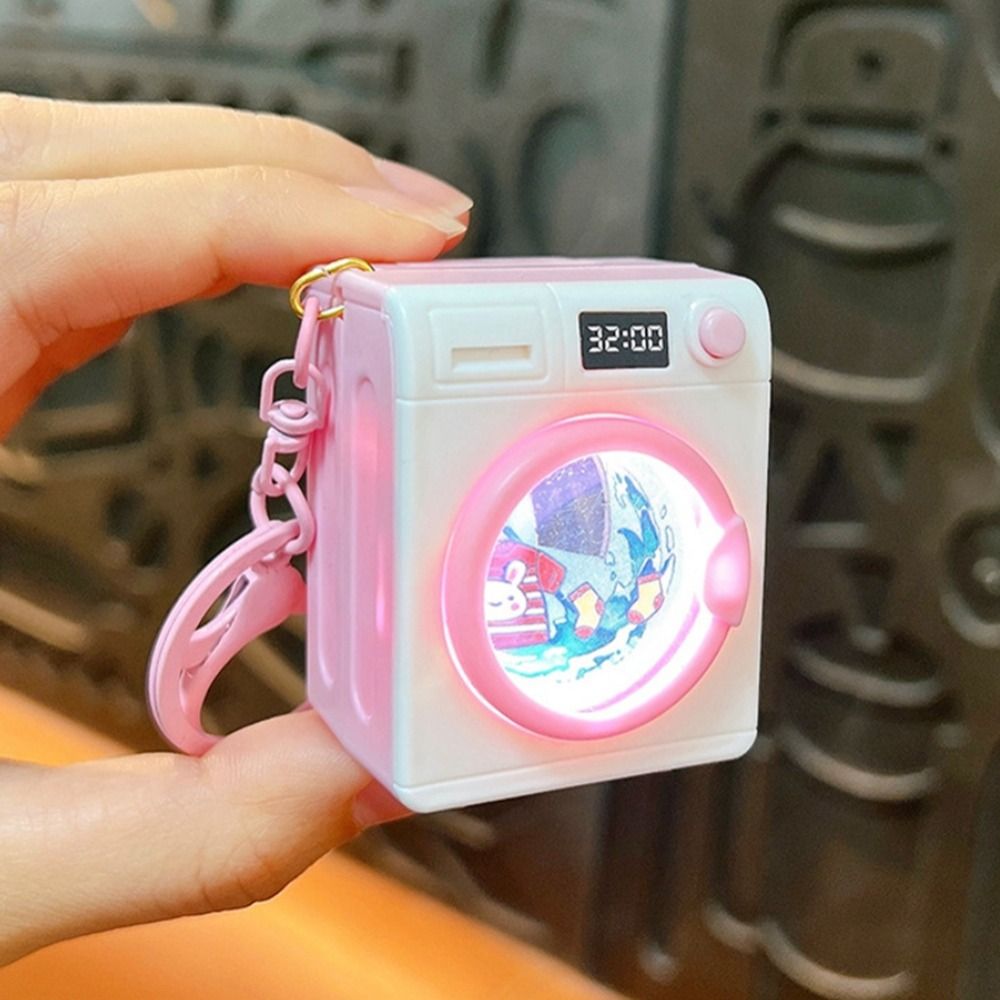 Funny Washing Machine Keychain - Audio Music Lollipop 评论和价格