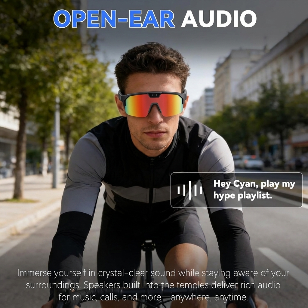 2026New AI Smart Glasses 1200P - Audio Music To Video 评论和价格